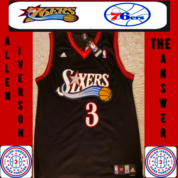 adidas Other - Allen Iverson Philadelphia 76ers Throwback Jersey